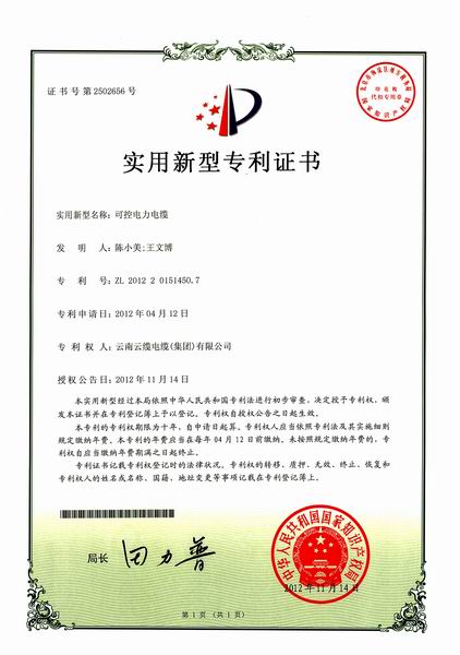 专利证书6
