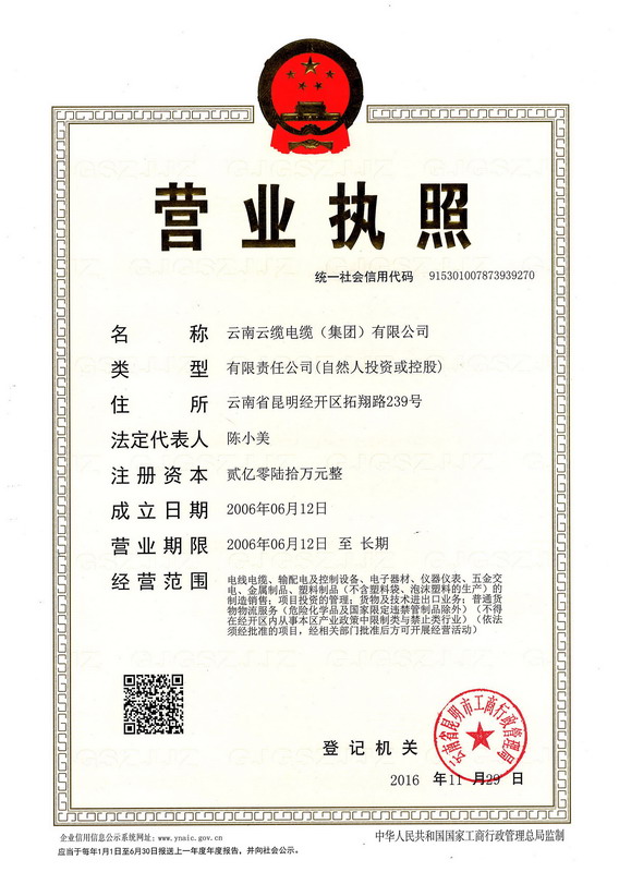 营业执照