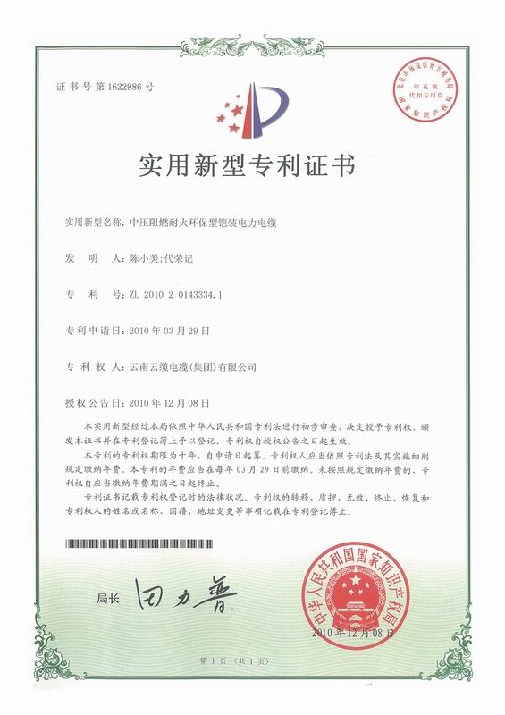 专利证书3
